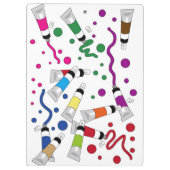 Porte-bloc Peintures et points (Dos)