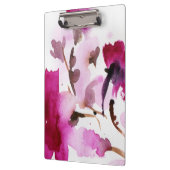 Porte-bloc Peintures florales abstraites 4 d'aquarelle (Gauche)