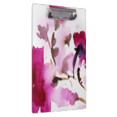 Porte-bloc Peintures florales abstraites 4 d'aquarelle (Swatch)