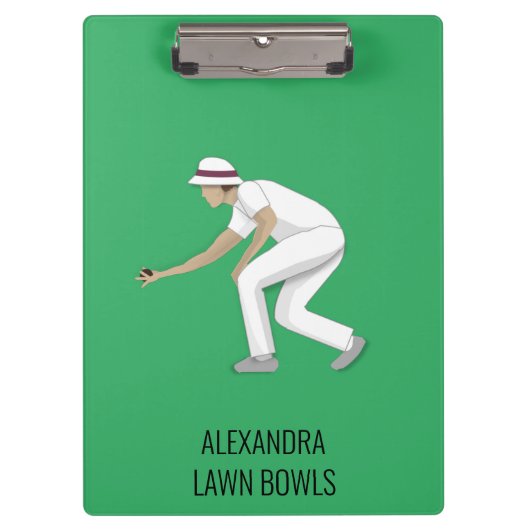 Porte-bloc Pelouse Bowls (Devant)