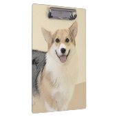 Porte-bloc Pembroke Welsh Corgi Peinture - Art Chien original (Swatch)