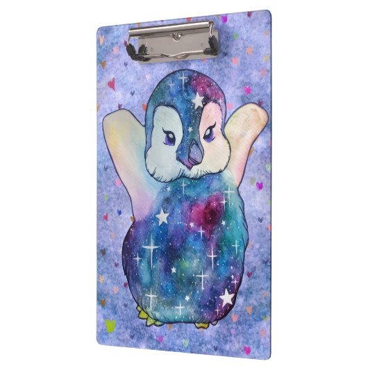 Porte-bloc Penguin named Button (Gauche)