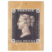 Porte-bloc Penny Black Postage Timbre (Dos)