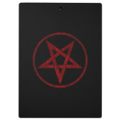 Porte-bloc Pentagram Red Devil (Dos)
