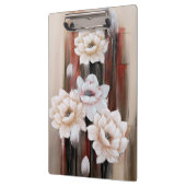 Porte-bloc Peonies et pinceau (Gauche)