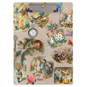 Porte-bloc Pépinière Alice Colorée Classique Wonderland 1800s
