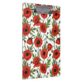 Porte-bloc Pépites, rouge et vert sur blanc (Swatch)