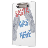 Porte-bloc Père Noël était là (Gauche)