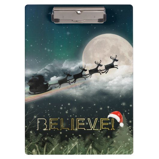 Porte-bloc Père Noël Midnight Ride Porte - bloc de Noël (Devant)