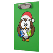 PORTE-BLOC PÈRE NOËL OWL (Gauche)