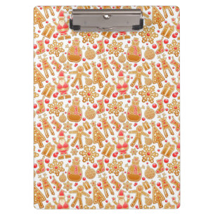 Porte-bloc père Noël & Snowman Gingerbread Noël Cookies