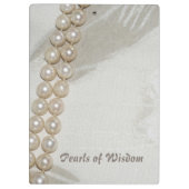 Porte-bloc Perles élégantes de la Sagesse Stylish (Dos)