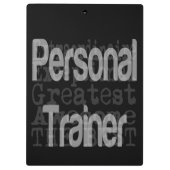 Porte-bloc Personal Trainer Extraordinaire (Dos)