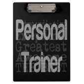Porte-bloc Personal Trainer Extraordinaire (Devant)
