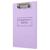 Porte-bloc Personalised Lilac Blossom Clipboard (Gauche)