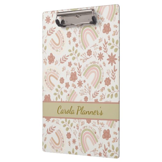 Porte-bloc Personalized Boho Rainbow (Gauche)