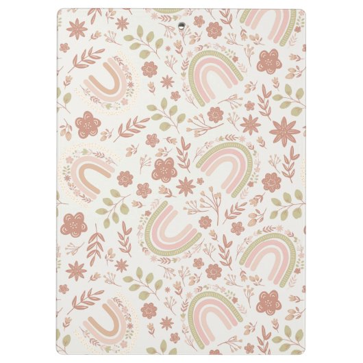 Porte-bloc Personalized Boho Rainbow  (Dos)