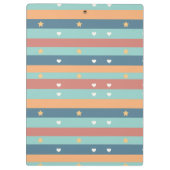 Porte-bloc Personalized Cute clipboard with Name (Dos)