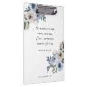 Porte-bloc Personalized Easter Bible Verse Floral Christian (Swatch)
