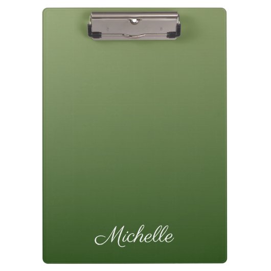 Porte-bloc Personalized green (Devant)