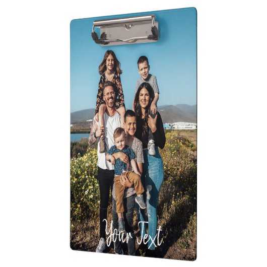 Porte-bloc Personalized Photos & Custom Text Template (Gauche)