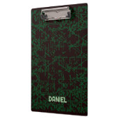 Porte-bloc Personalized Tech Circuit Modern Clipboard (Gauche)