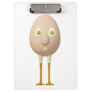 Porte-bloc Personnage d'œuf original RG & RA Design mignon