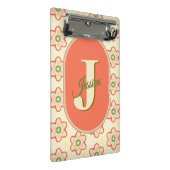 Porte-bloc Personnalisable Rétro Monogram Mini Porte - bloc (Incliné)