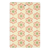 Porte-bloc Personnalisable Rétro Monogram Mini Porte - bloc (Dos)