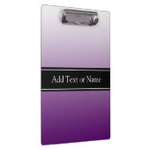 Porte-bloc Personnalisé à dégradé violet (Swatch)