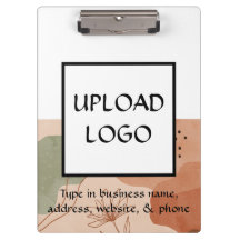 Porte-bloc personnalisé avec logo de salon pour co