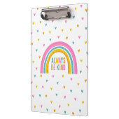 Porte-bloc Personnalisé Be Kind Rainbow (Gauche)