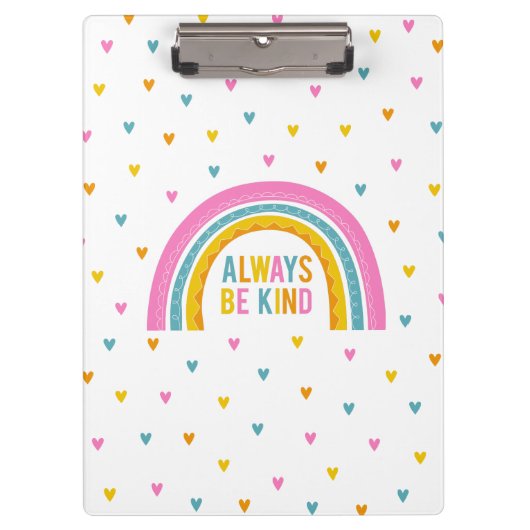 Porte-bloc Personnalisé Be Kind Rainbow (Devant)