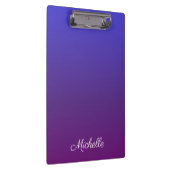 Porte-bloc Personnalisé bleu et violet ombre (Swatch)