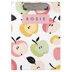 Porte-bloc Personnalisé Coloré Cute Motif Apple