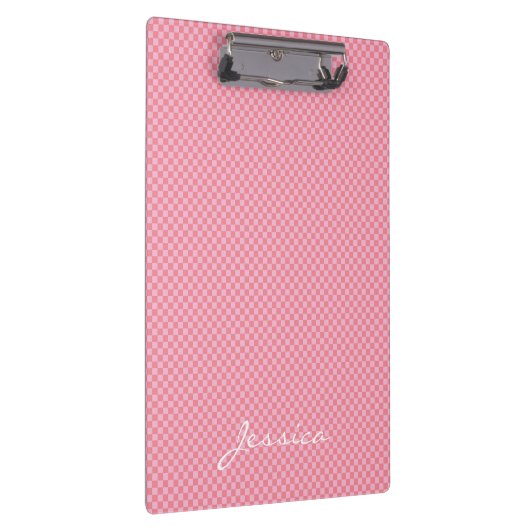 Porte-bloc personnalisé géométrique rose marron be (Swatch)