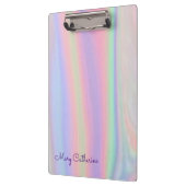 Porte-bloc Personnalisé Holographic Pink (Gauche)