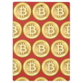 Porte-bloc Personnaliser Bitcoins (Dos)