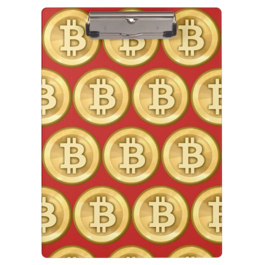 Porte-bloc Personnaliser Bitcoins (Devant)
