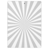 Porte-bloc Personnaliser classique Grey Burst Roue de rotatio (Dos)