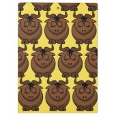 Porte-bloc Personnaliser Cute Gnu (Dos)