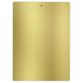 Porte-bloc Personnaliser de dos de modèle d'or (Dos)