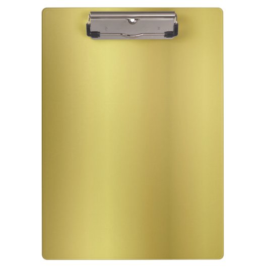 Porte-bloc Personnaliser de dos de modèle d'or (Devant)