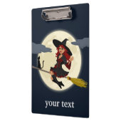 Porte-bloc Personnaliser Halloween Conception de sorcière (Gauche)