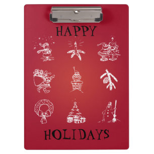 Porte-bloc Personnaliser Jolie conception de Noël
