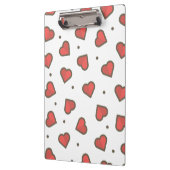 Porte-bloc Personnaliser les coeurs doux (Gauche)