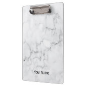 Porte-bloc Personnaliser Marbre blanc (Gauche)