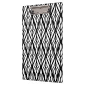 Porte-bloc Personnaliser Motif feuille blanche (Gauche)