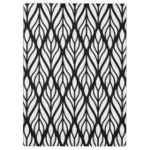 Porte-bloc Personnaliser Motif feuille blanche (Dos)