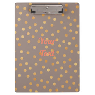 Porte-bloc Personnaliser Parties scintillant or